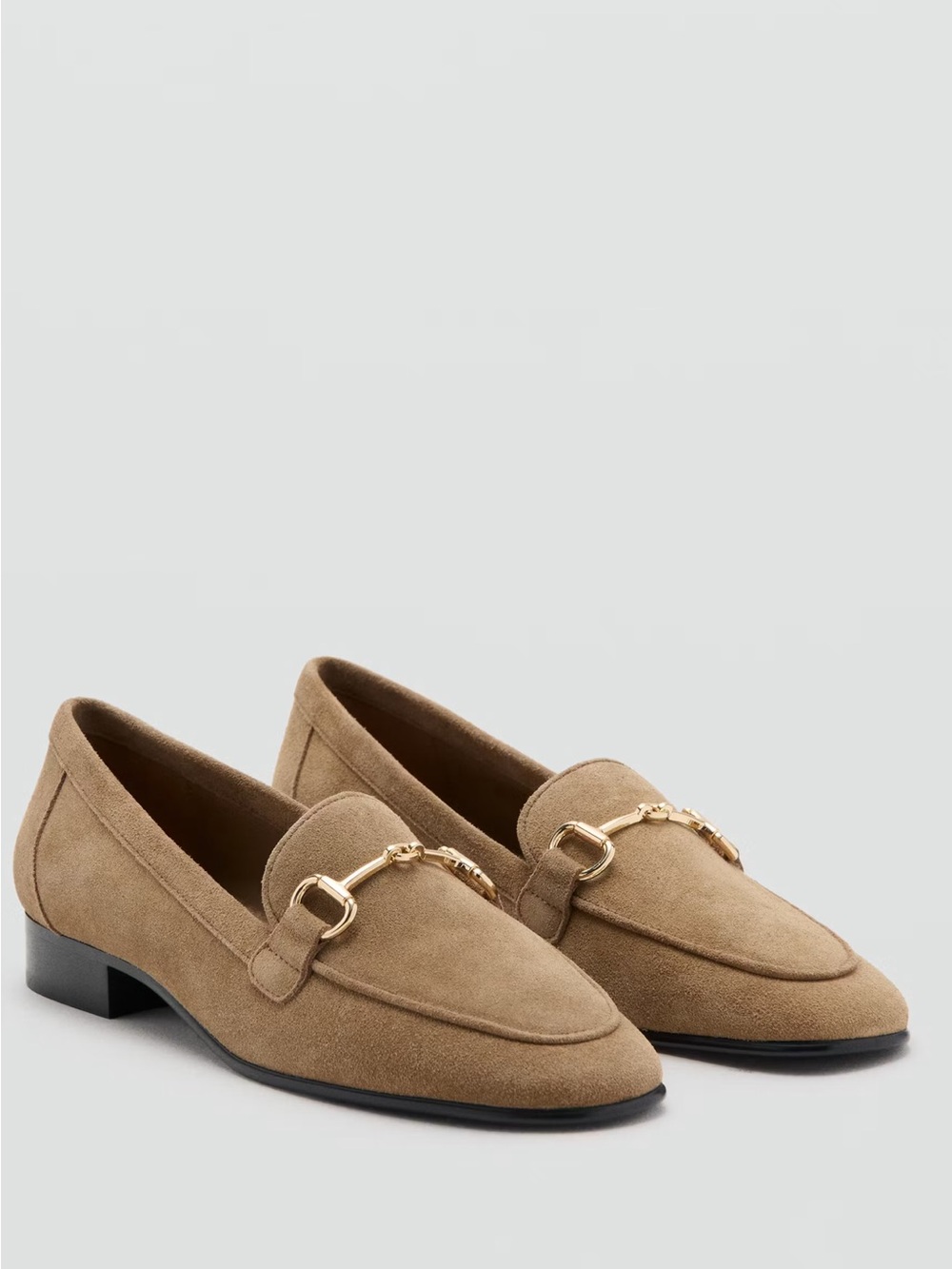 Mango Suede Loafers - NEW - Size 6